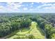 Scenic aerial view of the golf course with mature trees at 1065 Beacon Hill Xing, Alpharetta, GA 30005