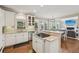 Gourmet kitchen with island cooktop, stainless appliances and eat in kitchen area at 2444 Mossy Branch Dr, Snellville, GA 30078