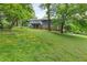 Well-maintained backyard with mature trees and space for activities at 3105 Sumac Dr, Atlanta, GA 30360