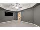 Finished basement featuring recessed lighting, gray walls, and carpet floors at 1170 Shellnut Trl, Hoschton, GA 30548
