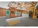 Unfinished basement with exposed insulation and duct work offers a blank canvas at 1170 Shellnut Trl, Hoschton, GA 30548