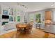 Bright and open concept living room has many windows, hardwood floors and fireplace at 1170 Shellnut Trl, Hoschton, GA 30548