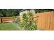 Raised vegetable garden with a wooden fence, a perfect place for growing fresh produce at 2357 Whitehouse Rd, Dacula, GA 30019
