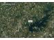 An aerial view shows the location of a home near Cumming, GA, and close to Lake Lanier at 2560 Fairlane Dr, Cumming, GA 30041