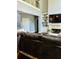 Living room with a fireplace and staircase view at 6398 Foggy Oak Dr, Fairburn, GA 30213