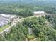 Wooded lot close to retail and commercial buildings offers privacy and convenient access at 8035 Rockbridge Rd, Lithonia, GA 30058