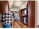 Spacious walk-in closet with custom shelving and storage options at 1310 Settles Rd, Suwanee, GA 30024