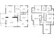 First and second floor plans showing layout of living spaces, bedrooms and bathrooms at 222 Winonna Dr, Decatur, GA 30030