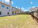 Spacious backyard with green grass and privacy fence at 1264 Brynhill Ct, Buford, GA 30518