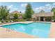 Community pool with lounge chairs for residents provides relaxation and recreation at 5430 Breckinridge Ln, Cumming, GA 30040