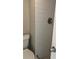 Modern shower with white subway tile and a new fixture at 188 Rue Fontaine, Lithonia, GA 30038