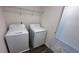 Conveniently located laundry room offers the perfect space for cleaning at 34 Sonoma Drive, Dallas, GA 30157