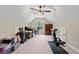 Spacious attic featuring storage areas, a window for natural light, and ample room for various activities at 5015 Monticello Dr, Villa Rica, GA 30180