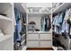 Walk-in closet with custom shelving and storage solutions at 5015 Monticello Dr, Villa Rica, GA 30180