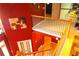 View of the upstairs landing with railing overlooking the lower level at 555 Stoneglen Sw, Atlanta, GA 30331