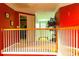 Second floor landing with railing and access to bedrooms at 555 Stoneglen Sw, Atlanta, GA 30331
