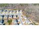 Aerial view of a residential community featuring manicured lawns and tree-lined streets at 2536 Dayview Ln, Atlanta, GA 30331