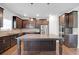 Spacious kitchen with a large island, stainless steel appliances, and granite countertops at 2536 Dayview Ln, Atlanta, GA 30331