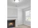 A well-lit living room showcasing a fireplace and a bright window at 2536 Dayview Ln, Atlanta, GA 30331