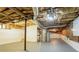 Unfinished basement with visible ceiling insulation, utilities, and potential for customization at 356 Waterway Trl, Powder Springs, GA 30127