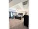 Main bedroom with a ceiling fan, a bed, an easy chair, and a dresser at 5625 Jamerson Dr, Atlanta, GA 30349