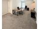 This office has a spacious layout, allowing for multiple desks, chairs, and shelves at 5625 Jamerson Dr, Atlanta, GA 30349