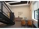 Inviting lobby area with modern design, staircase, and a convenient reception desk at 108 Park Pl # 108, Atlanta, GA 30030