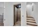 A home elevator with wood paneling, offering convenience and accessibility between floors at 3450 Commander Cv, Suwanee, GA 30024