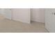 Bedroom features a walk-in closet and neutral carpet to complement any decor at 205 Silver Moon Dr, Loganville, GA 30052