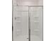 Modern bathroom with a tiled shower, and storage at 205 Silver Moon Dr, Loganville, GA 30052