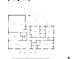 Simplified floor plan illustrating the layout of the house at 6339 Cornelia Dr, Douglasville, GA 30134