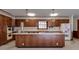 Spacious kitchen with a central island and modern appliances offers ample counter space at 6339 Cornelia Dr, Douglasville, GA 30134