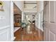 Grand foyer with hardwood floors, soaring ceilings, and an open view of the home's interior at 775 Gran Heritage Way, Dacula, GA 30019
