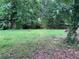 Large grassy backyard with mature trees and privacy fence provides plenty of space at 1003 Valley Se Dr, Smyrna, GA 30080