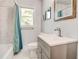 Updated bathroom features a shower/tub and vanity at 2200 Glendale Dr, Atlanta, GA 30032