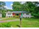Charming one-story home with colorful door and brick accents on a landscaped lot at 2200 Glendale Dr, Atlanta, GA 30032
