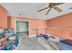 Basement with workout area and utility equipment at 4055 Inman Park Ln, Buford, GA 30519