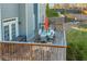 Elevated deck offers a dining space and outdoor relaxation at 4055 Inman Park Ln, Buford, GA 30519