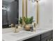 Modern bathroom featuring dual vanities, sleek fixtures, and stylish decor for a luxurious feel at 1505 Ezra Church Nw Dr, Atlanta, GA 30314