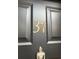 Close-up of a stylish front door featuring the house number '37' at 2340 Beaver Ruin Rd # Un37, Norcross, GA 30071
