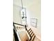 Bright staircase features natural light from a large window and leads to the upper level at 502 Bridge Se Ln, Smyrna, GA 30082