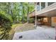 This house has a stone patio and access to the deck at 1416 Vernon Ridge Close, Dunwoody, GA 30338