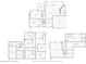 Complete house floor plan showing basement, floor 1, and floor 2 layout at 1416 Vernon Ridge Close, Dunwoody, GA 30338
