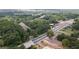 Aerial view of a residential area with lush greenery, street and neighborhood at 1968 Drennon Ave, Austell, GA 30106