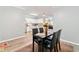 Dining area adjacent to the kitchen features modern table set for four at 1968 Drennon Ave, Austell, GA 30106