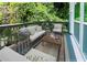 Inviting deck area with cushioned seating, pillows, and decorative accents at 2027 Lois Pl, Atlanta, GA 30318