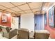 Cozy home theater with comfortable seating and curtains for an immersive viewing experience at 1350 Whitley Rd, Dacula, GA 30019