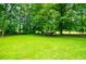 Expansive backyard with lush greenery and mature trees at 1775 Whooping Creek Rd, Carrollton, GA 30116