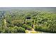 Overhead view of a home surrounded by lush greenery at 12550 Hutcheson Ferry Rd, Palmetto, GA 30268