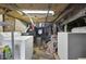 Unfinished basement with washer, dryer and ductwork at 818 Virgil Ne St, Atlanta, GA 30307